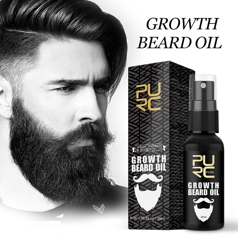 Mens Grooming Treatment - PURC Baardgroeiolie voor mannen Haargroeiproducten Verdikkingsmiddel