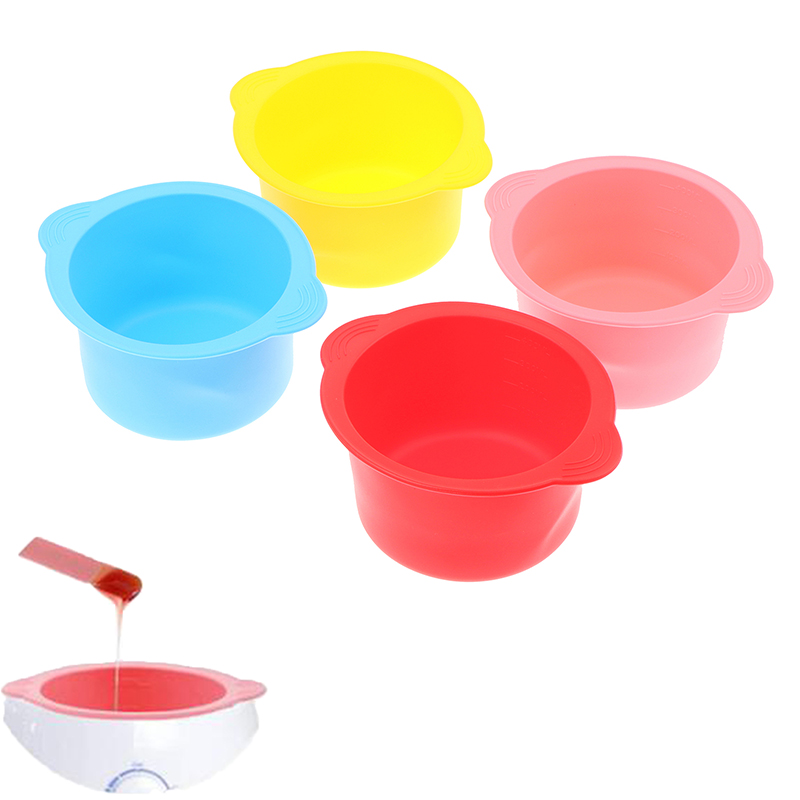Hair Wax Stick - Wax Warmer Hittebestendige vervangende siliconenkommen Ontharingswas