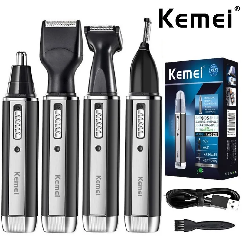 Men'S Grooming Ear Hair - Kemei 4-in-1 trimmer voor mannen Elektrische