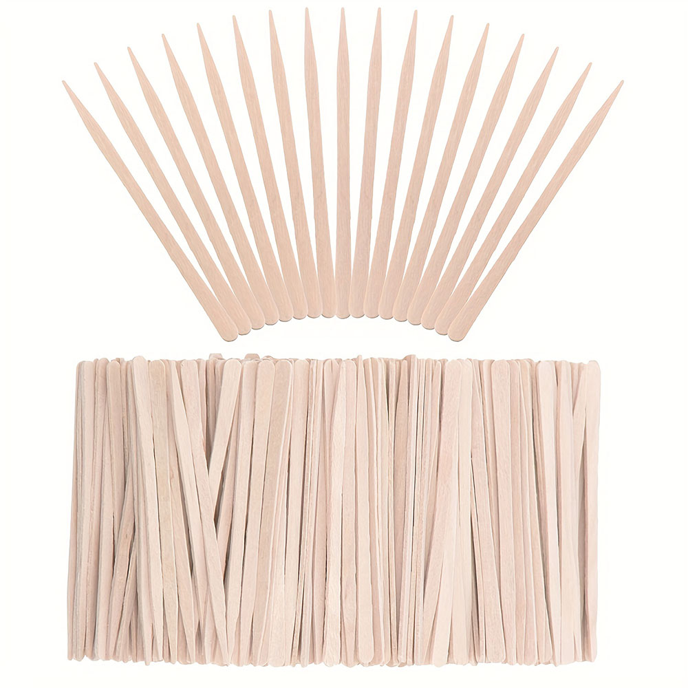 Hair Wax Stick - 300/500 Stuks Houten Wax Sticks Multifunctionele