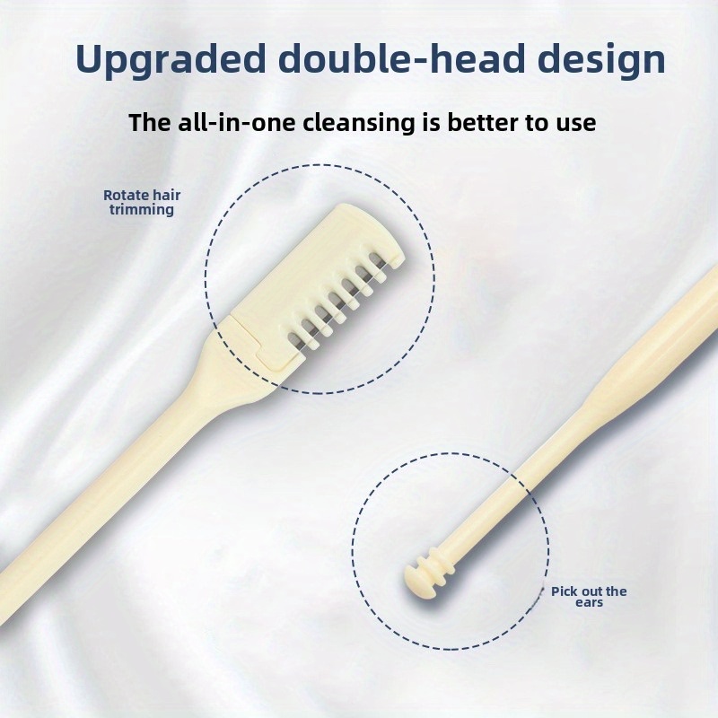 Men'S Grooming Ear Hair - 6-delige neus- en oorhaartrimmerset, draagbaar handmatig