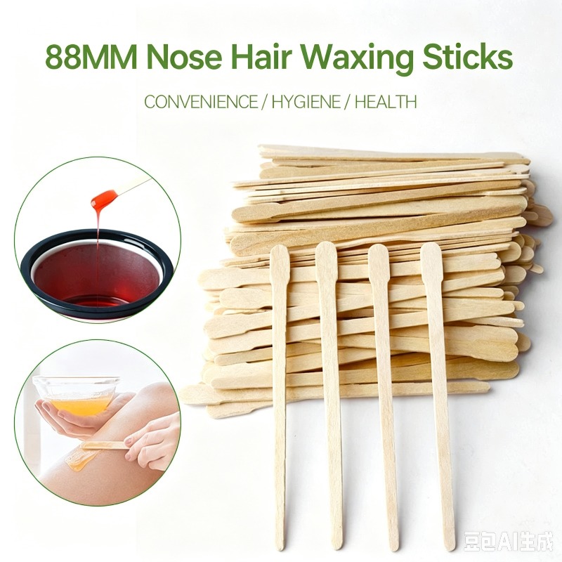 Hair Wax Stick - Wegwerpbaar bijenwasstokje voor ontharing, waspapier voor