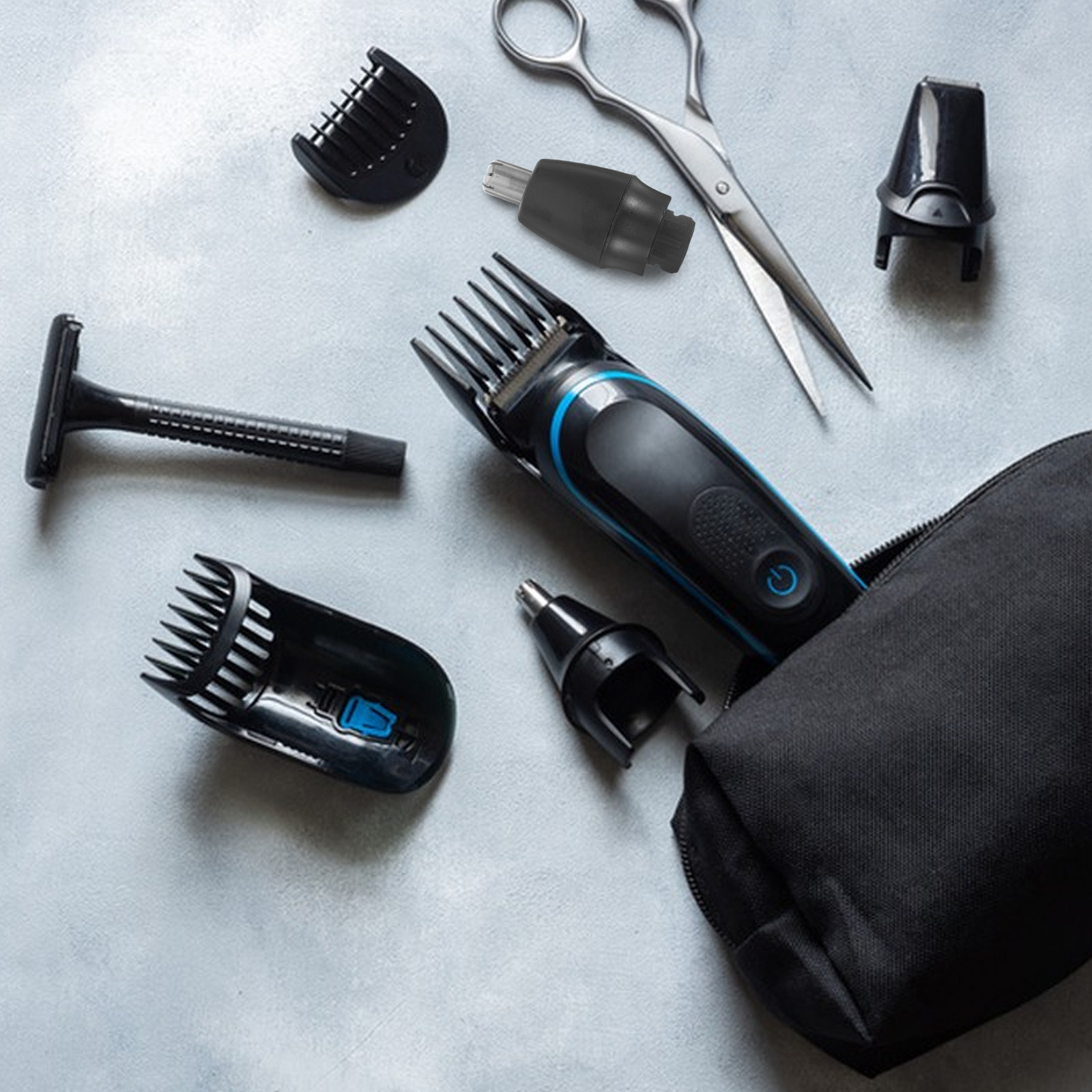 Men'S Grooming Ear Hair - Vervangend Hoofdje voor Elektrische Neushaartrimmer ABS