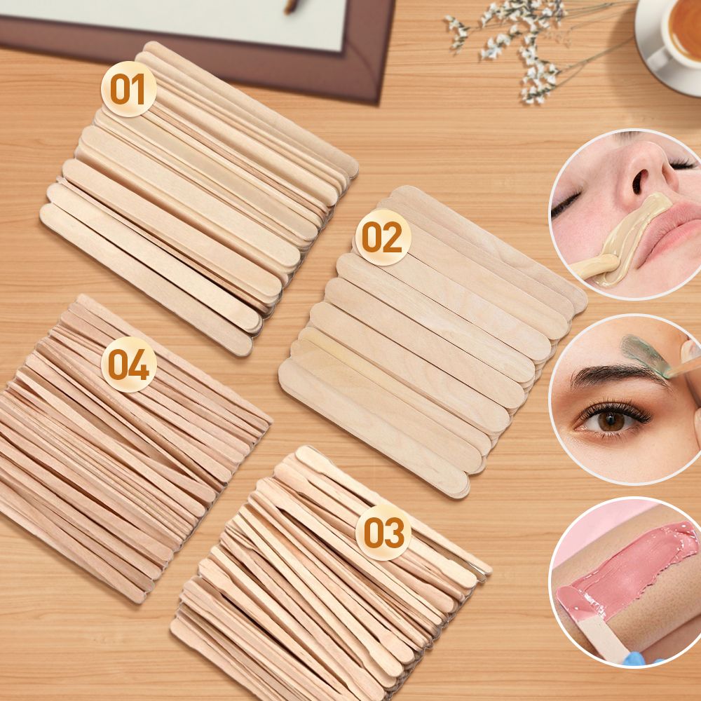 500/200/100 Stuks Houten Ontha - Hair Wax Stick recensie en prijs