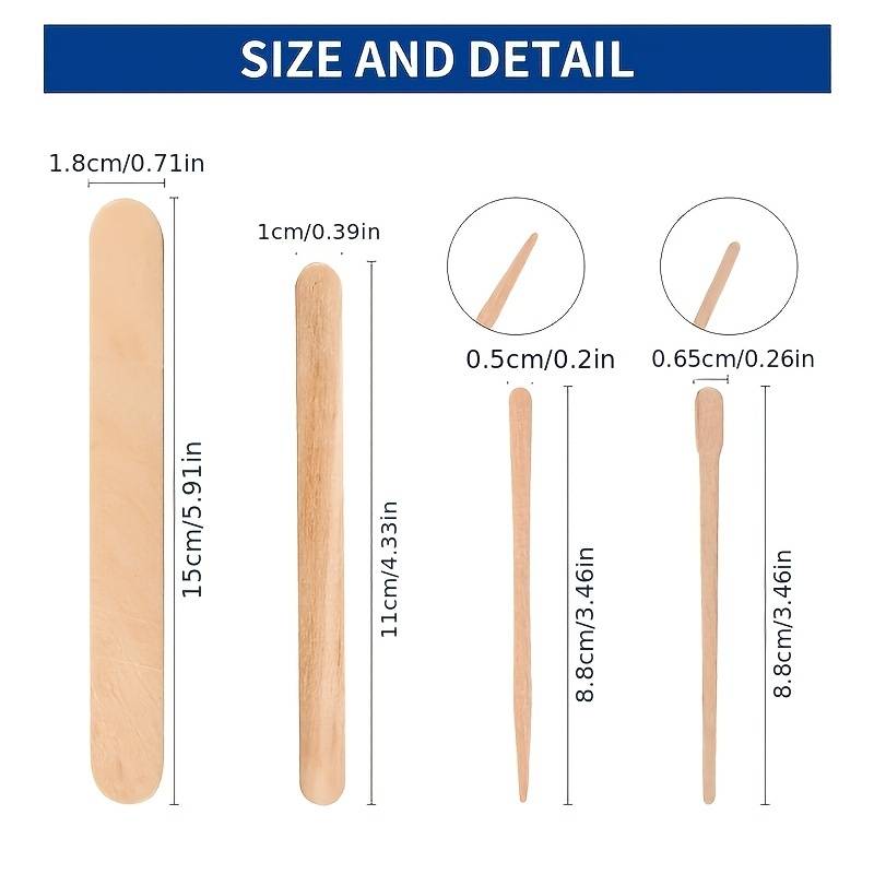 500/200/100 Stuks Houten Ontha - Hair Wax Stick recensie en prijs