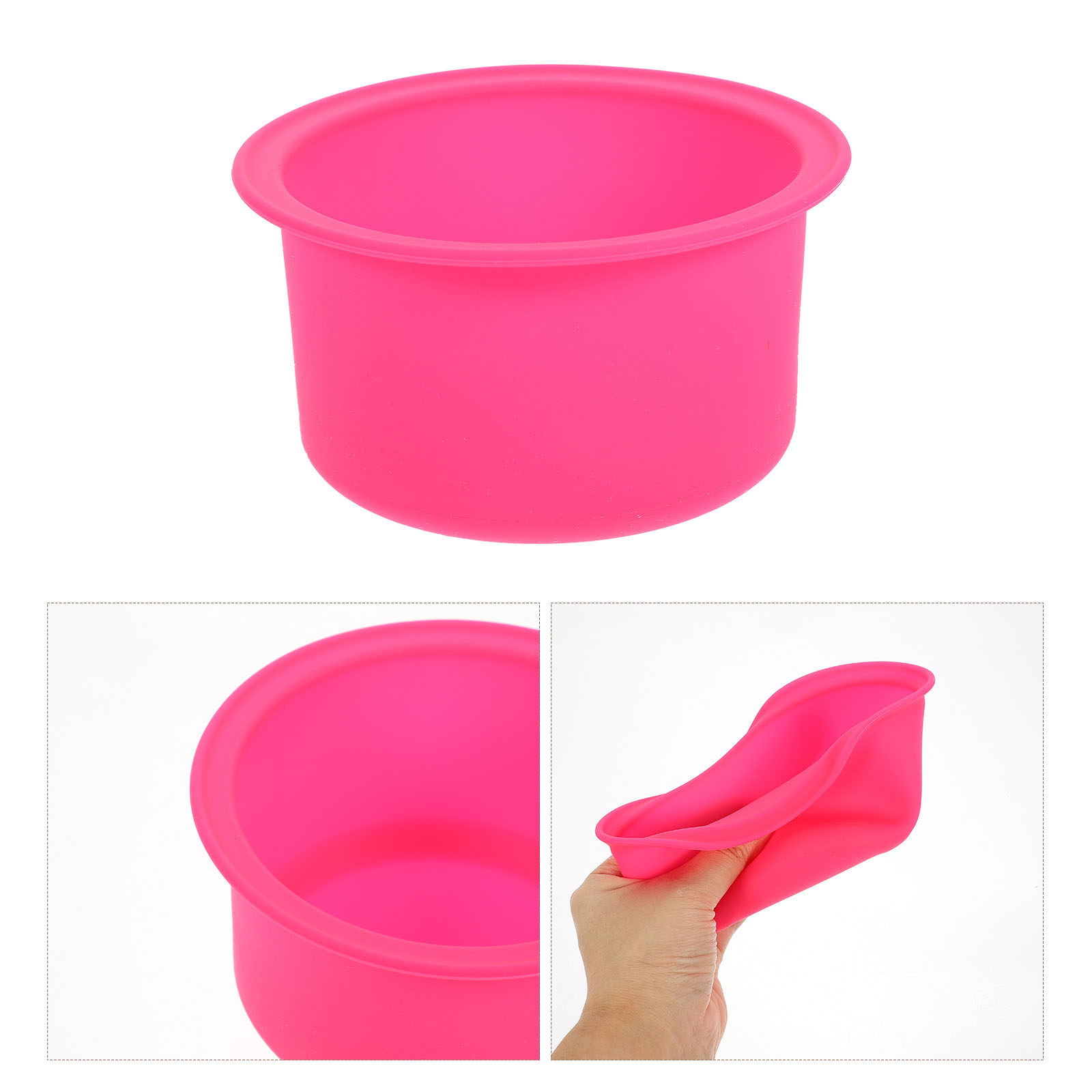 Roze siliconen was-smeltpot Hi - Hair Wax Stick recensie en prijs