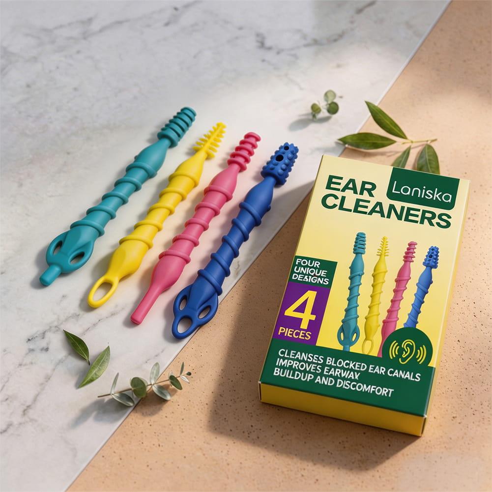 4-delige set zachte siliconen  - Ear Wax Remover recensie en prijs