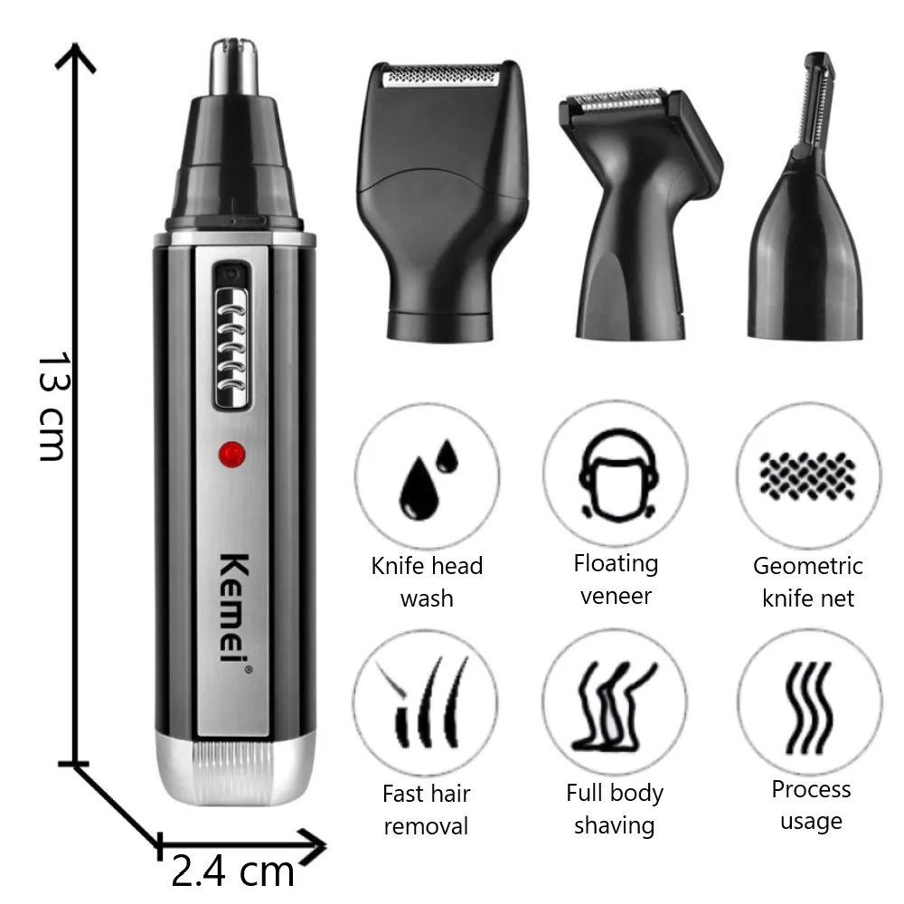 Kemei 4-in-1 trimmer voor mann - Men'S Grooming Ear Hair recensie en prijs