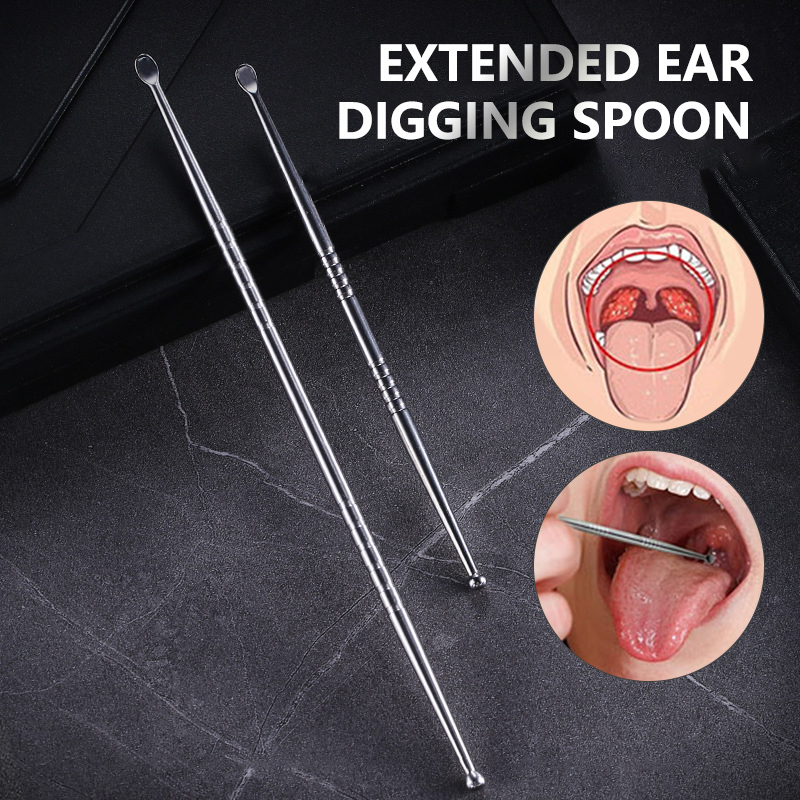 1 stuks roestvrijstalen tonsil - Ear Wax Remover recensie en prijs