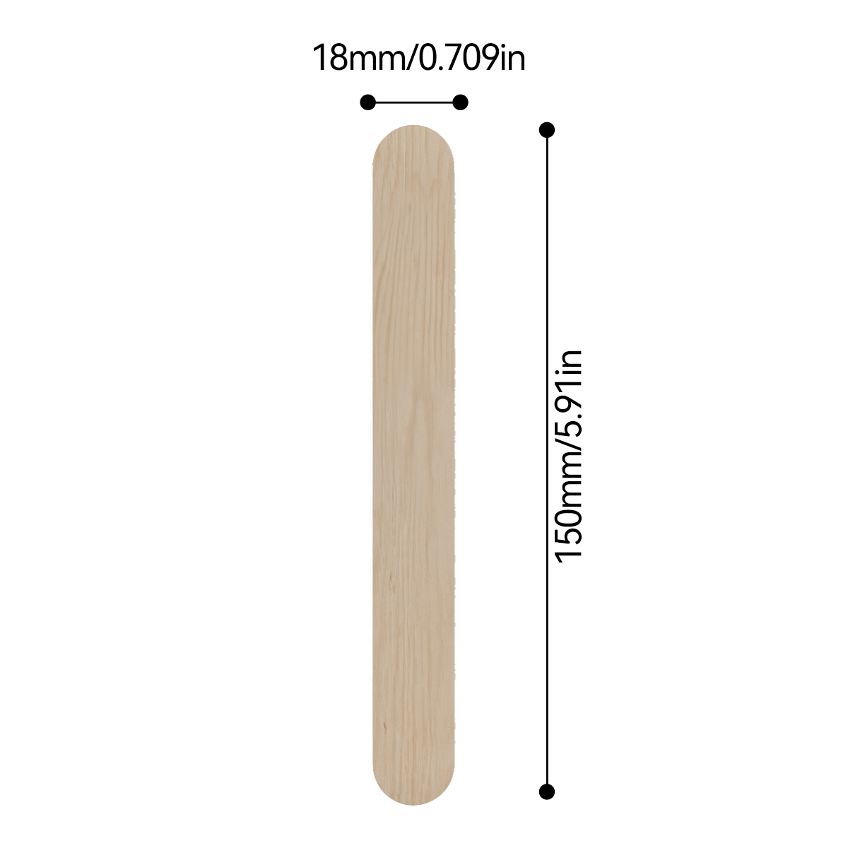 10 stuks wegwerp houten waxsto - Hair Wax Stick recensie en prijs