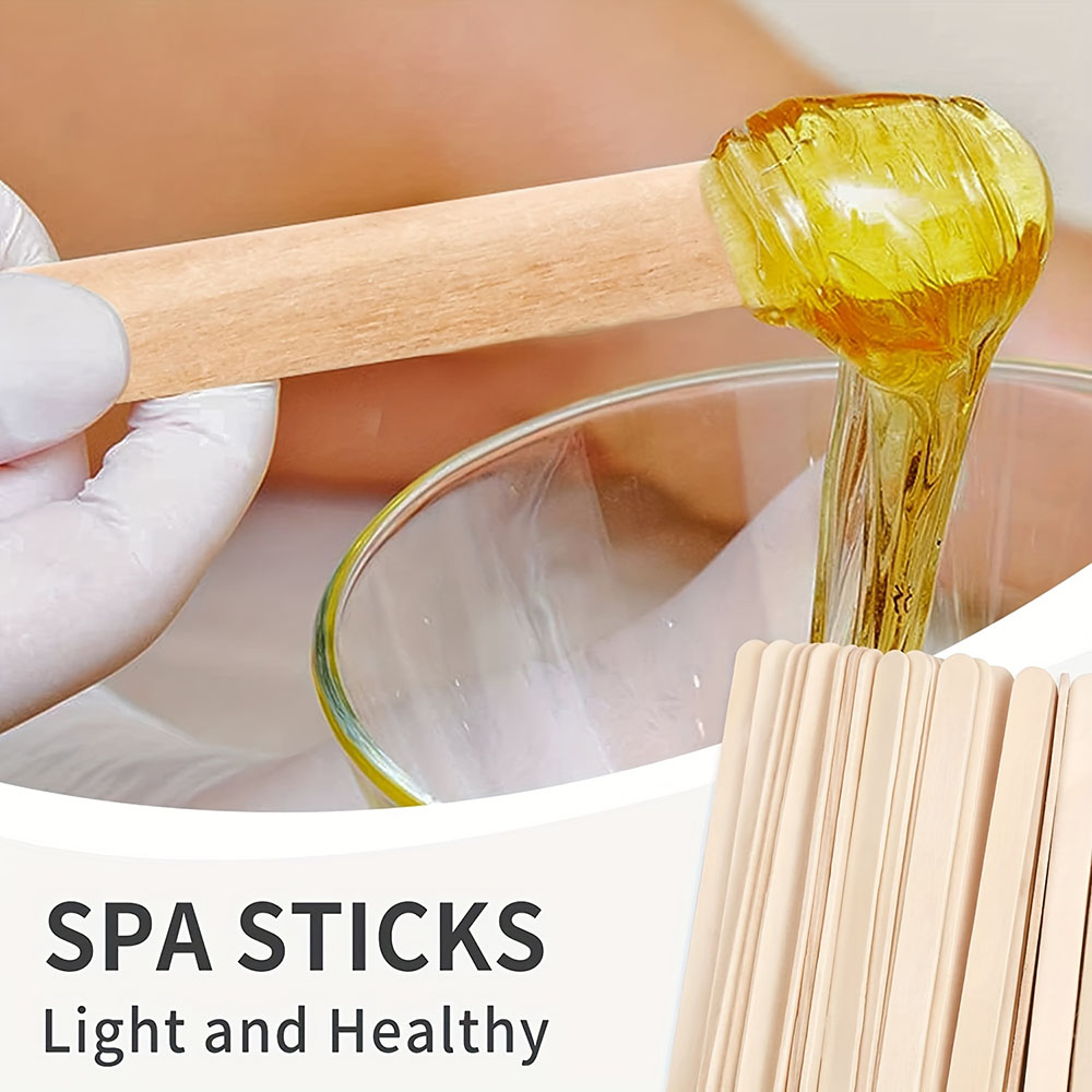 300/500 Stuks Houten Wax Stick - Hair Wax Stick recensie en prijs