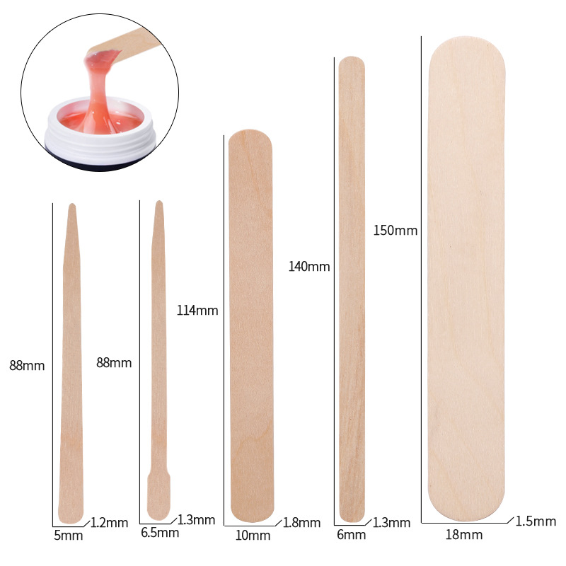 100 Stuks Wegwerp Waxen Houten - Hair Wax Stick recensie en prijs